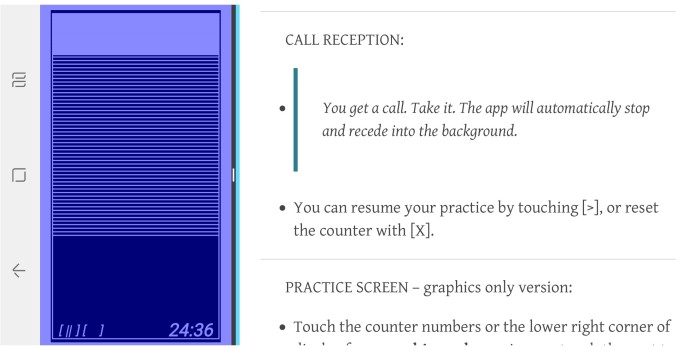 Breathe & Relax - Screenshot on Samsung Galaxy Note8